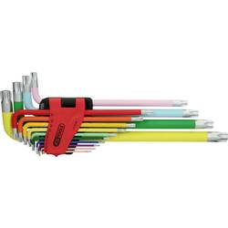 KS Tools 151.4440 TX sada klíčů T 8, T 10, T 15, T 20, T 25, T 27, T 30, T 40, T 45, T 50, T 55, T 60, T 70, T 80 14dílná