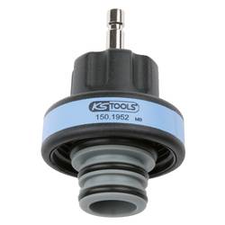 KS Tools 150.1952 Adaptér chladicí soustavy M50 x 3,0, světle modrý