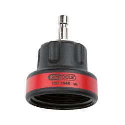 KS Tools 150.1946 Adaptér chladiče M45 x 3,0, červená