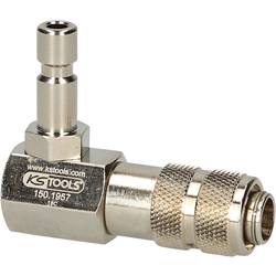 KS Tools 150.1957 Chladicí systém - bajonetový adaptér, zahnutý o 90°