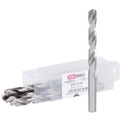 KS Tools 3302105 HSS-G sada spirálových vrtáku do kovu, 10.5 mm, 5 ks