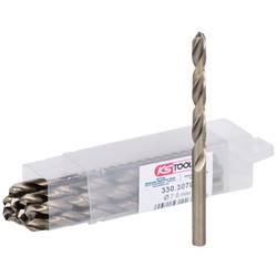 KS Tools 3303070 HSS-G-Co 5 sada spirálových vrtáku do kovu, 7 mm, 10 ks