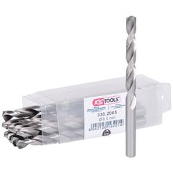 KS Tools 3302085 HSS-G sada spirálových vrtáku do kovu, 8.5 mm, 10 ks