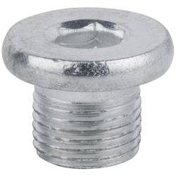 KS Tools 4301067 Zátka s olejem, vnitřní 6hran 8 mm, M14x 1,25 x 12 mm, sada 10 kusů