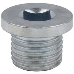 KS Tools 4301041 Výpustný šroub, vnitřní čtyřhran 8 mm, M16x1,5 x 13 mm, sada 10 ks, 16 mm