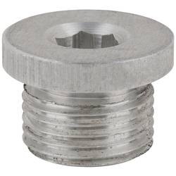 KS Tools 4301227 Výpustný šroub s vnitřním šestihranem 8 mm, M18 x 1,5 x 11 mm, sada 10 kusů