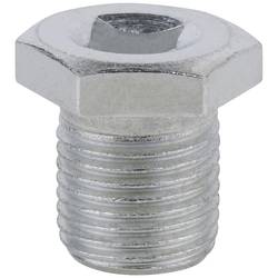KS Tools 4301158 Výpustný šroub, vnitřní čtyřhran 8 mm, M16x1,5 x 13 mm, sada 10 ks, 20 mm