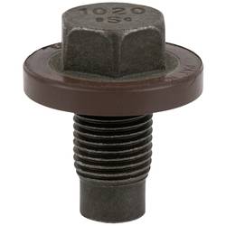 KS Tools 4302028 Výpustný šroub,6hranný, 16 mm, 1/2, UNFCCC x 1,25 x 20 mm, 25 ks