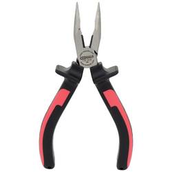 KS Tools 1151018 ploché jehlové kleště 45° zahnuté nástrojová ocel 165 mm