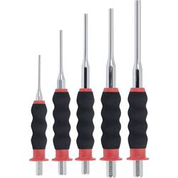 KS Tools 156.0230 Sada průbojníků, CrMo, 5 ks, válcová