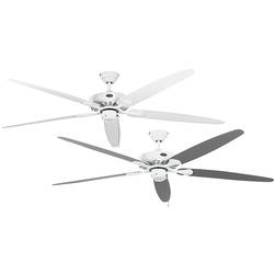 CasaFan CLASSIC ROYAL 180 WE stropní ventilátor 61 W (Ø x v) 180 cm x 275 mm lakovaná bílá vhodný i pro zimní provoz, vyměnitelné lopatky