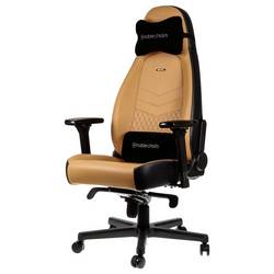 Noblechairs noblechairs ICON Echtleder Gaming Stuhl - cognac/schwarz koňaková
