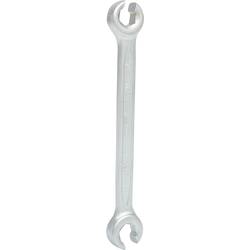 KS Tools 517.0254 Otevřený oboustranný očkový klíč, zahnutý, 10 x 11 mm
