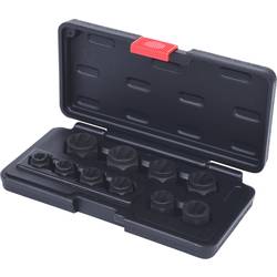 KS Tools 913.3880 Sada spirálových profilových matic, 10 ks, M8-M19