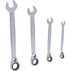 KS Tools 503.4604 5034604 Sada očkových ráčnových klíčů Délka klíče (cm) (jen pro nadpis) 10 - 19 mm