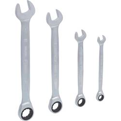 KS Tools 503.4204 5034204 Sada očkových ráčnových klíčů Délka klíče (cm) (jen pro nadpis) 10 - 19 mm