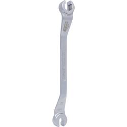 KS Tools 517.0270 CHROMEplus otevřený oboustranný očkový klíč, lomený, 10 x 11 mm