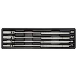 KS Tools 517.1130 Sada klíčů na zapalovací svíčky s T rukojetí, 4 ks, 14 - 21 mm