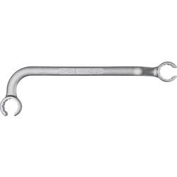 KS Tools 517.0057 Oboustranný očkový klíč pro vstřikovače, 17 x 17 mm