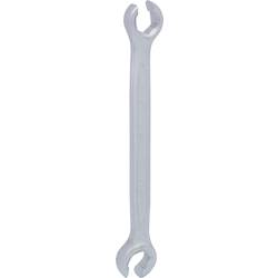 KS Tools 517.0260 Otevřený oboustranný očkový klíč, zahnutý, 14 x 15 mm