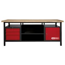 KS Tools 8650201 XXL dílenský stůl se 3 zásuvkami a 1 dveřmi (š x v x h) 2000 x 840 x 680 mm