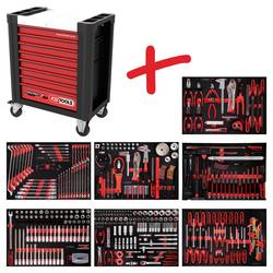 KS Tools 8107397 dílenský vozík Barva: černá, červená