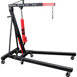 KS Tools 160.1290 výkonný skládací motorový jeřáb, 2000 kg