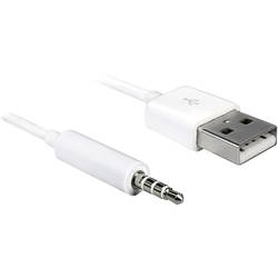 Delock USB, jack konektory kabelový adaptér [1x USB 2.0 zástrčka A - 1x jack zástrčka 3,5 mm] Kabel 1.00 m