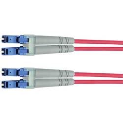 Telegärtner 100011283 optické vlákno optické vlákno kabel 1.00 m tyrkysová [1x zástrčka LC - 1x zástrčka LC] 50/125 µ Multimode OM3