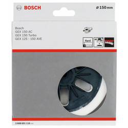 Bosch Accessories 2608601116 Brusné talíře - hart, 150 mm Průměr 150 mm Vhodný pro Excentrická bruska GEX 125-150 AVE, GEX 150 AC, GEX 150 Turbo