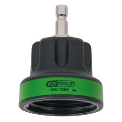 KS Tools 150.1994 Chladicí systém - bajonetový adaptér, #22, IG M45x3, moosově zelená