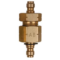 KS Tools 150.2346 Dvojitý adaptér, vnitřní a vnější závit M16x1,5 a 3/8 přípojka na hadici