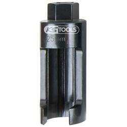 KS Tools 152.1195 1/2 injektor nástrčná hlavice, 25,0 mm, délka = 100 mm