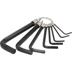 KS Tools 151.3250 inbus sada klíčů 2 mm, 2.5 mm, 3 mm, 4 mm, 5 mm, 6 mm, 8 mm, 10 mm 8dílná