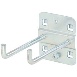 KS Tools 8600818 Dvojitý držák nářadí se svislým konci háčku, Ø 6 mm, 75 mm (Ø x d) 6 mm x 75 mm 1 ks