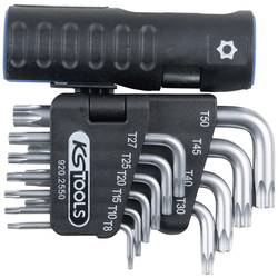 KS Tools 920.2550 TX sada klíčů TB 8, TB 10, TB 15, TB 20, TB 25, TB 27, TB 30, TB 40, TB 45, TB 50 10dílná