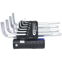 KS Tools 920.2200 inbus sada klíčů 1.5 mm, 2 mm, 2.5 mm, 3 mm, 4 mm, 5 mm, 6 mm, 7 mm, 8 mm, 10 mm 10dílná