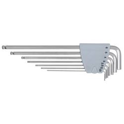 KS Tools 964.0515 inbus sada klíčů 1.5 mm, 2 mm, 2.5 mm, 3 mm, 4 mm, 5 mm, 6 mm 7dílná