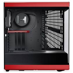 HYTE Y40 Tempered Glass midi tower PC skříň černočervená