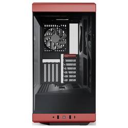 HYTE Y40 Tempered Glass midi tower PC skříň černočervená