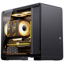 Jonsbo Jonsbo U4 Mini Micro-ATX-Gehäuse, Tempered Glass - schwarz micro tower pouzdro, herní pouzdro, PC skříň vícebarevná