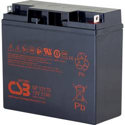 CSB Battery GP 12170 Standby USV GP12170I1 olověný akumulátor 12 V 17 Ah olověný se skelným rounem (š x v x h) 181 x 167 x 76 mm šroubované M5 bezúdržbové,