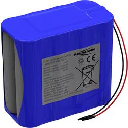 Ansmann 4S2P Akkupack 8x 18650 Kabel Li-Ion 14.4V 6700mAh Akupack 8 x Li-Ion 14.54 V 6700 mAh