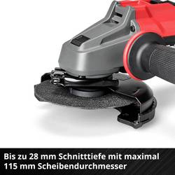 Einhell Professional AXXIO 18/115 4431154 Akumulátorová úhlová bruska 115 mm, bez akumulátoru, bez nabíječky, 700 W, 18 V