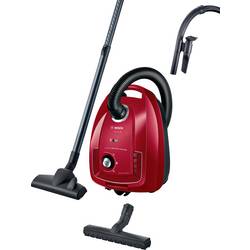 Bosch Staubsauger mit Beutel, Serie 4, rot sáčkový vysavač