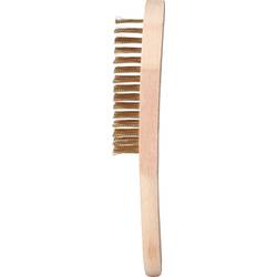 Brilliant Tools BT706009 Mosazný kartáč, 4 řady, 290 mm
