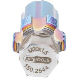 KS Tools 150.2544 univerzální prořezávač závitů M20 x 1.5 Speciální nástrojová ocel 1 ks