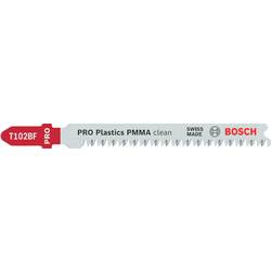 Bosch Accessories 2608636781 Pilový plátek do kmitací pilky T 102 BF - Clean for PMMA 5 ks