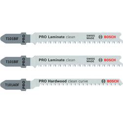 Bosch Accessories 2608636429 Sada pilových plátků do kmitacích pil, 3dílná - T 101 BIF; T 101 AOF 2 ks