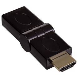 Akyga AK-AD-40 HDMI adaptér [1x HDMI zásuvka - 1x HDMI zástrčka] černá 4K UHD 65 mm